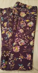 Lularoe floral leggings